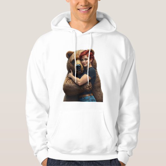 Der Bär Hoodie (Vorderseite)