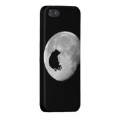 Der Bär im Mond iPhone Hülle (Rückseite rechts)