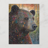 Der Bär Postkarte (Vorderseite)
