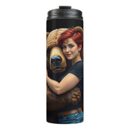 Der Bär Thermosbecher