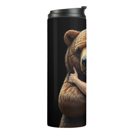 Der Bär Thermosbecher (Nach links gedreht)
