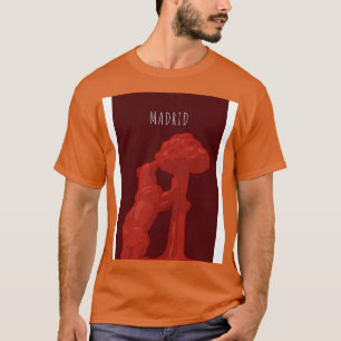 Der Bär und der Erdbeerbaum Spanien Madrid T-Shirt