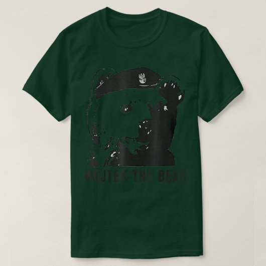 Der Bär Wojtek Polnischer Bär 1900 T-Shirt (Design vorne)