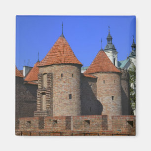 Der Barbakan und die Paulinerkirche, Warschau, Magnet