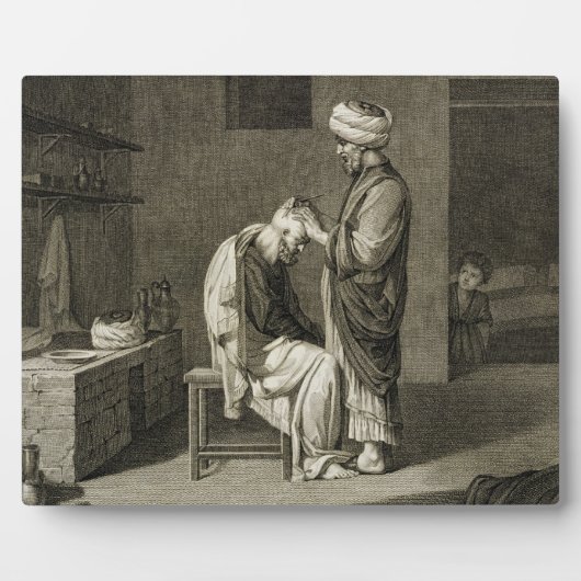 Der Barber, aus Band II Kunst und Handel von 'Des Fotoplatte (Vorderseite)