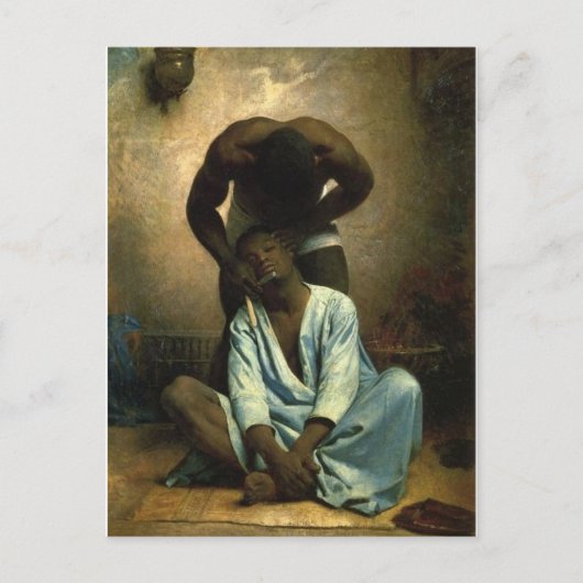 Der Barber Suez von Bonnat Postkarte (Vorderseite)