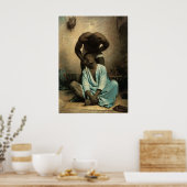 Der Barber von Suez, 1876 Poster (Küche)