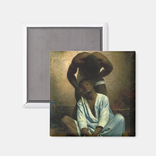 Der Barber von Suez Magnet (Vorderseite/Rückseite)