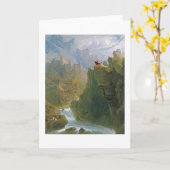 Der Barde, c.1817 (Öl auf Leinwand) Karte (Gelbe Blume)