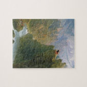 Der Barde, c.1817 (Öl auf Leinwand) Puzzle (Horizontal)