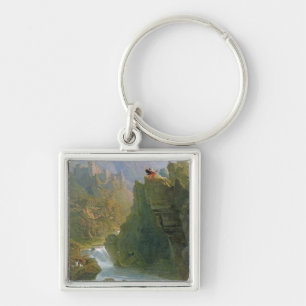 Der Barde, c.1817 (Öl auf Leinwand) Schlüsselanhänger