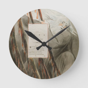Der Barde: Eine Pindaric Ode, 'von den Gedichten Runde Wanduhr