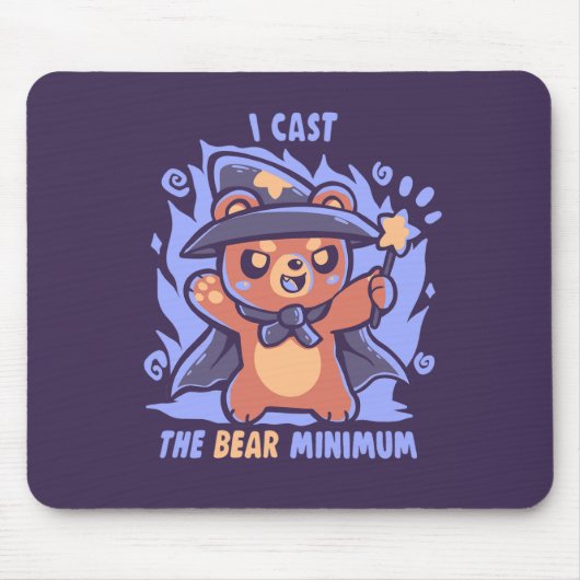 Der Bären-Minimum-Zauber Mousepad (Vorne)