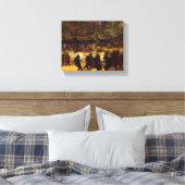 Der Bärentanz, 1870 von William Holbrook Beard Leinwanddruck (Insitu (Schlafzimmer))