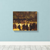 Der Bärentanz, 1870 von William Holbrook Beard Leinwanddruck (Insitu (Holzboden))