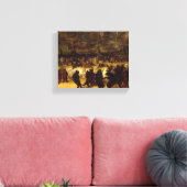 Der Bärentanz, 1870 von William Holbrook Beard Leinwanddruck (Insitu (Wohnzimmer))