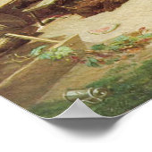 Der Bärentanz von William Holbrook Beard Poster (Ecke)