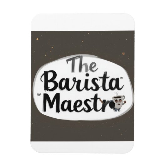 Der Barista Maestro Magnet (Vertikal)