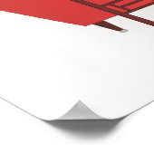 Der Barista Poster (Ecke)