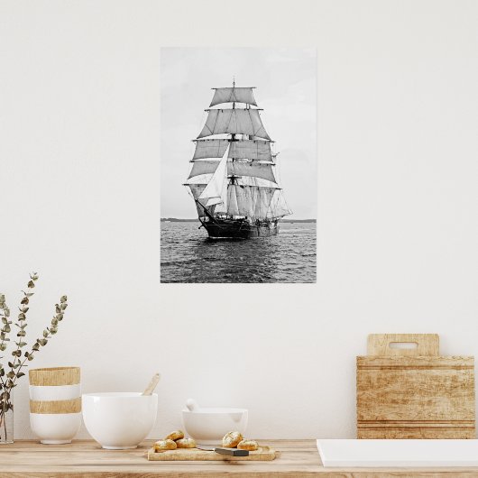 Der Bark Robert Ewing Poster (Küche)