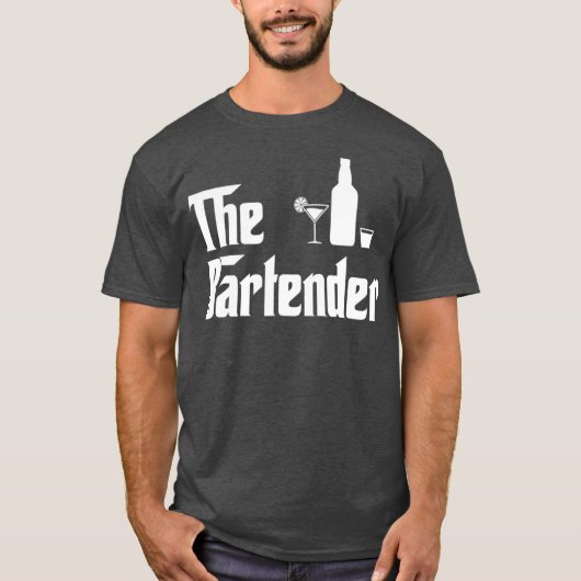 Der Barkeeper Funny T-Shirt (Vorderseite)