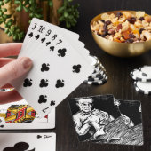 "Der Barkeeper " Jeffrey Scott Holland Spielkarten (In Situ)