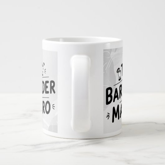 Der Barkeeper Maestro Jumbo-Tasse (Rückseite)