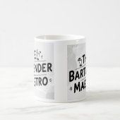 Der Barkeeper Maestro Kaffeetasse (Mittel)