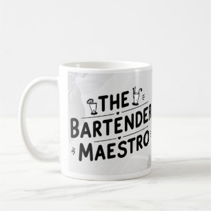 Der Barkeeper Maestro Kaffeetasse