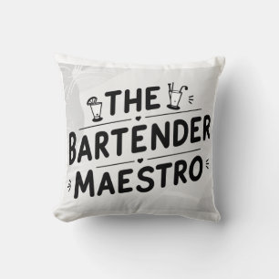 Der Barkeeper Maestro  Kissen