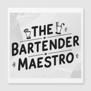 Der Barkeeper Maestro Magnetkarte