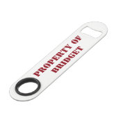 Der Barkeeper-Werkzeug des Summers Speed Flaschenöffner (Rückseite Schrägansicht)