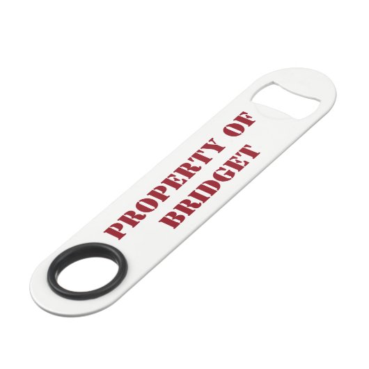 Der Barkeeper-Werkzeug des Summers Speed Flaschenöffner (Rückseite Schrägansicht)