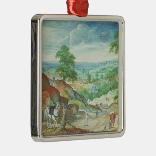 Der barmherzige Samariter 2 Ornament Aus Metall (Rechts)