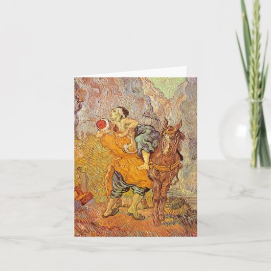 Der barmherzige Samariter - Begleiter Karte (Vorderseite)