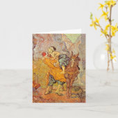 Der barmherzige Samariter - Begleiter Karte (Gelbe Blume)