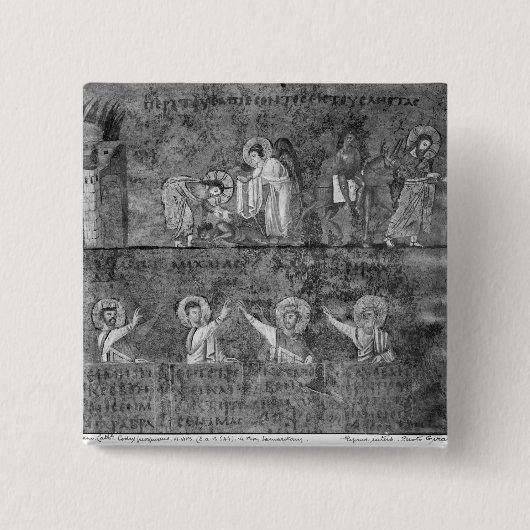 Der barmherzige Samariter Button (Vorderseite)