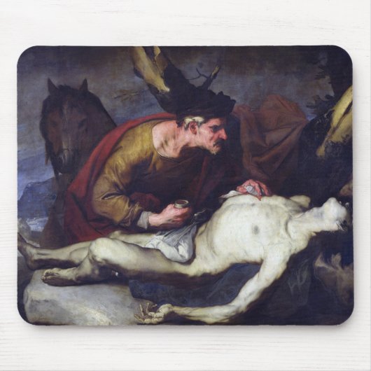 Der barmherzige Samariter Mousepad (Vorne)