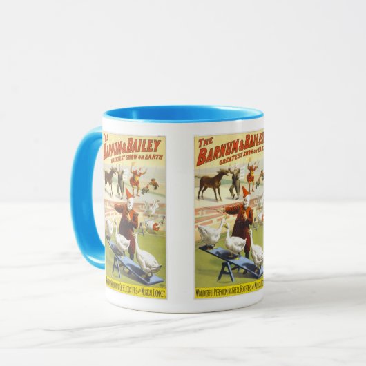 Der Barnum u. Bailey-Zirkus Tasse (Vorderseite Links)