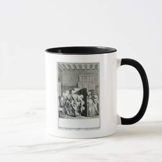 Der Baron… begrüßtes Candide Tasse (Rechts)