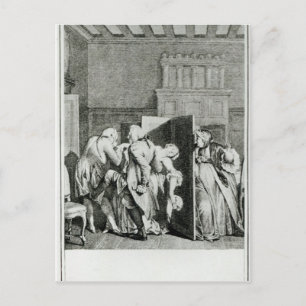 Der Baron...gesalzener Candide Postkarte