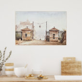 Der Barriere de Menilmontant Poster (Küche)