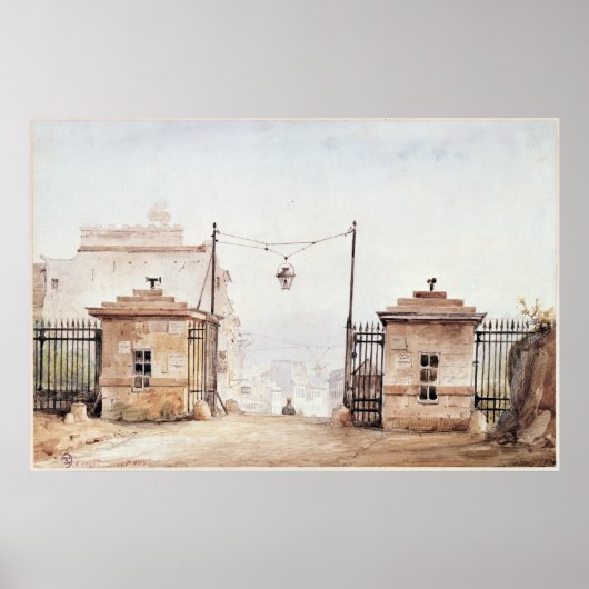 Der Barriere de Menilmontant Poster (Vorne)