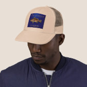 Der Barsch ist Superfischenhut Truckerkappe (Beispiel)