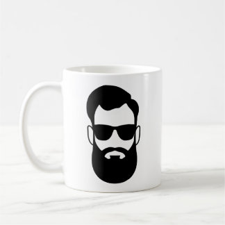 Der Bart des Mannes und Sonnenbrille-Tasse Kaffeetasse