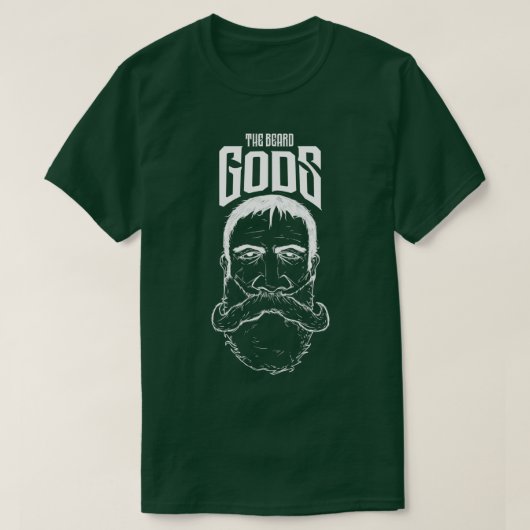 Der Bart Gods Bart liebt Donx27t Shave Funny Be T-Shirt (Design vorne)