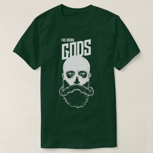 Der Bart Gods Bart liebt Donx27t Shave Funny Be T-Shirt (Design vorne)