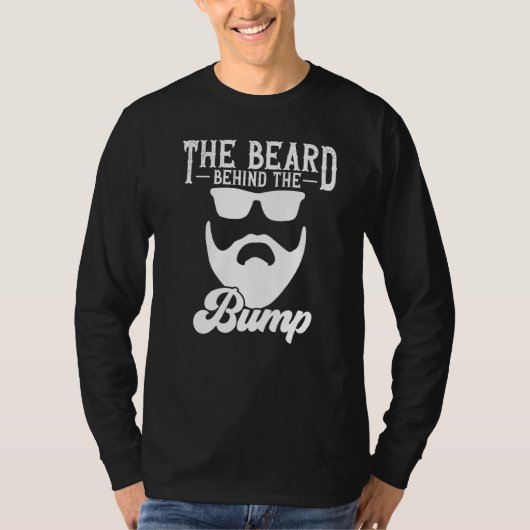 Der Bart Hinter Dem Höcker Männer Schwangerschafts T-Shirt (Vorderseite)