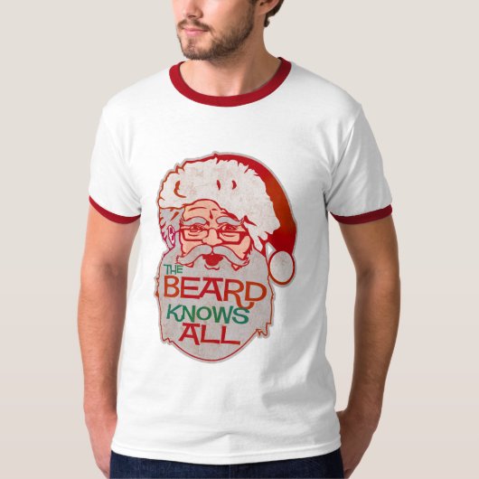 der Bart weiß alle T-Shirt (Vorderseite)