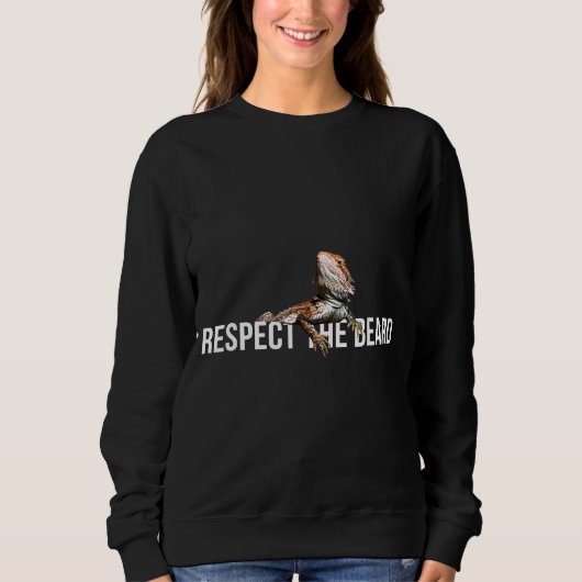 Der Bartdrache respektiert den Bart Gila Monster L Sweatshirt (Vorderseite)